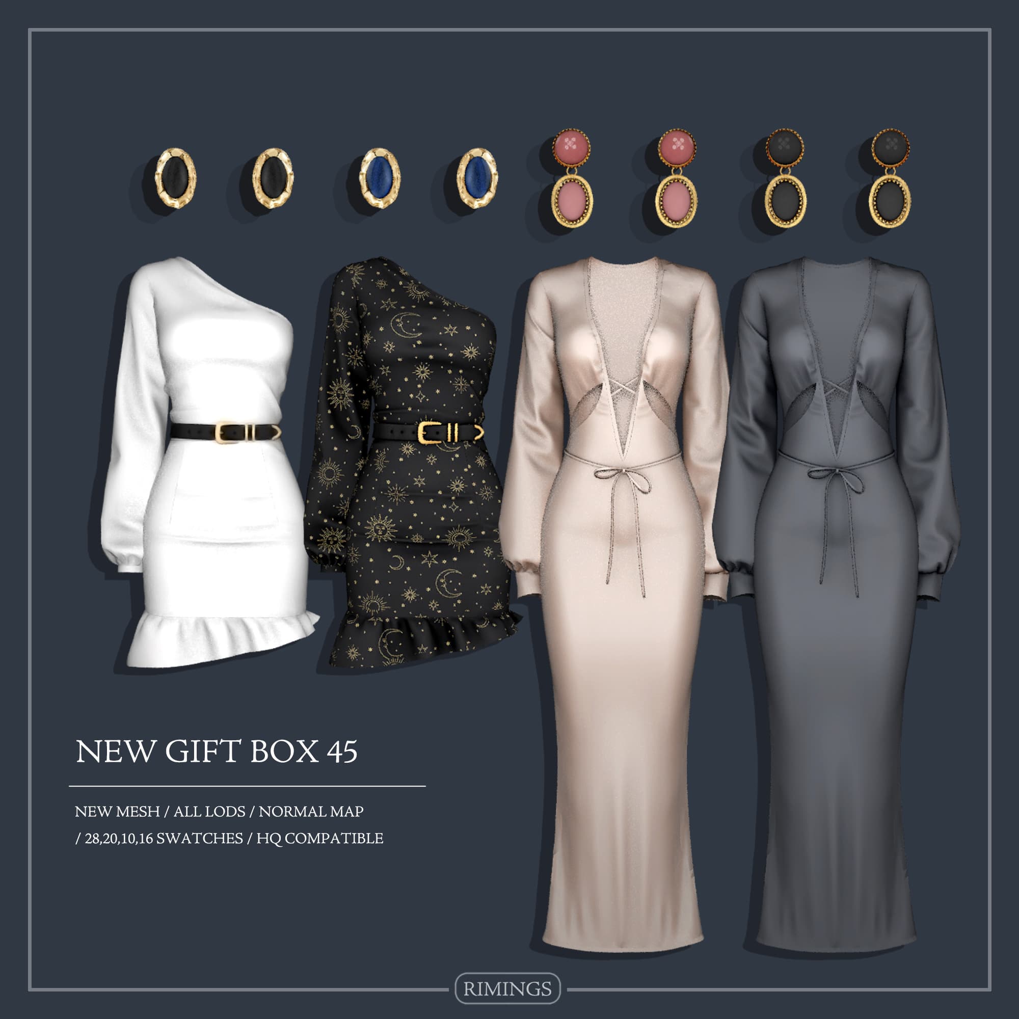Сет платьев New Gift Box 45